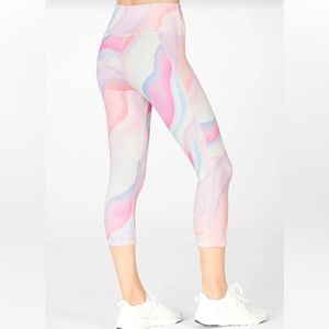 Fabletics define high waisted crop leggings XS